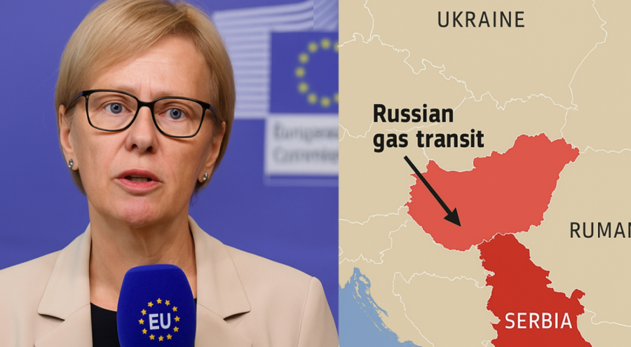 AB, Rusya’dan Gelen Doğalgaz Akışını Sırbistan’a Kesmeyecek