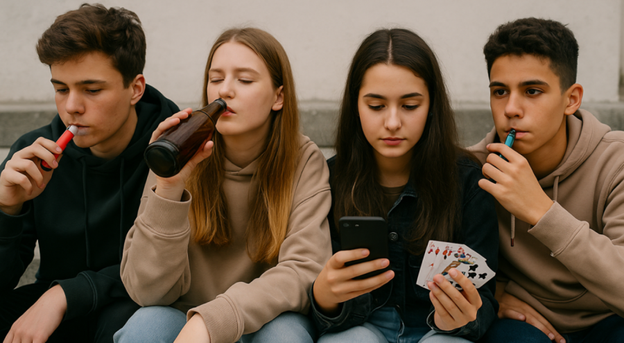 Οι Έλληνες Έφηβοι Ξεπερνούν τον Ευρωπαϊκό Μέσο Όρο: Ρεκόρ στη Χρήση Vaping, Αλκοόλ και Τζόγου