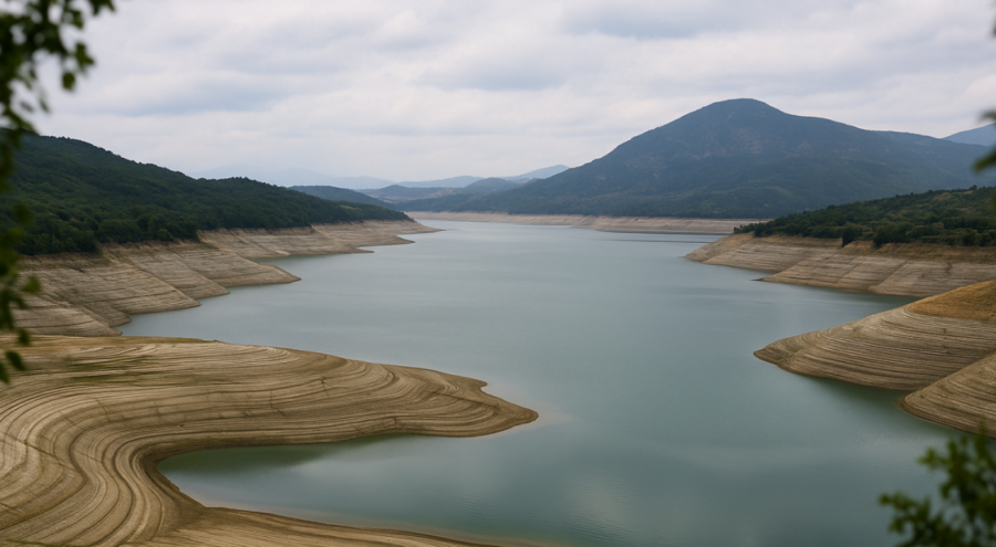Atina’yı Besleyen Mornos Gölü Alarm Veriyor: Su Seviyesinde Dramatik Düşüş