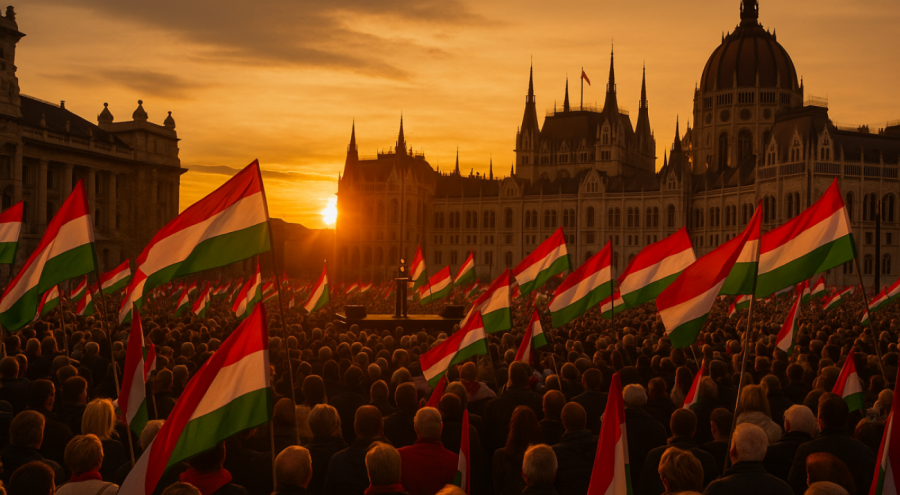 Macaristan’da Seçim Heyecanı Başladı: Orbán ve Magyar Meydanlarda Güç Gösterisine Girdi