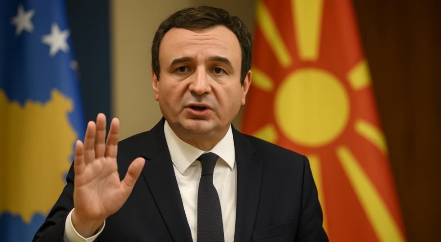 Albin Kurti’nin açıklamaları Kuzey Makedonya’da tartışma yarattı