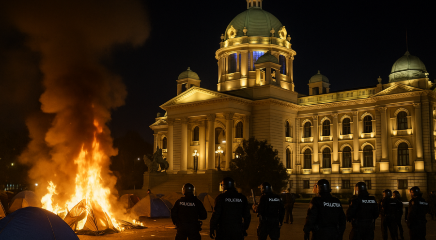 Pucnjava ispred Skupštine u Beogradu: „Teroristički napad“, kaže Vučić