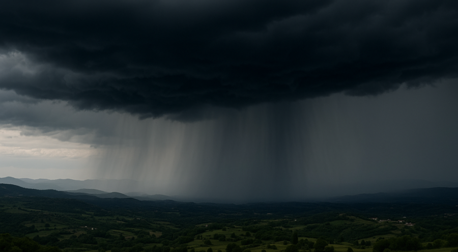 Προειδοποίηση για Ισχυρές Βροχές: Καταιγίδες Αναμένονται στη Δυτική και Βόρεια Ελλάδα