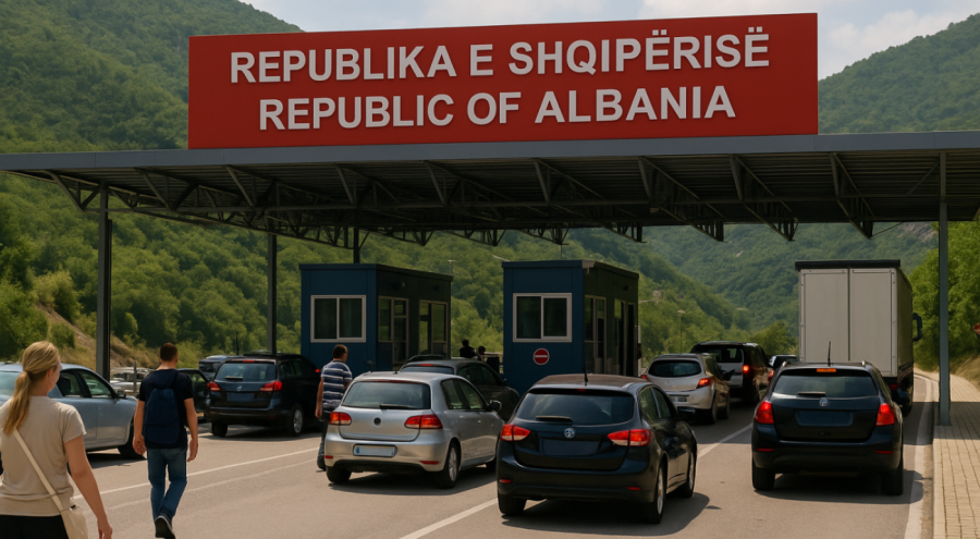 Arnavutluk’ta Sınır Geçişlerinde Rekor Artış: Turizm ve Ticaret Canlandı