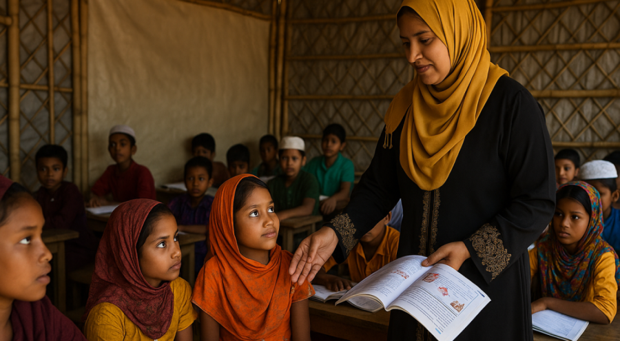 Kosova’dan Rohingya Mültecilerine Eğitim Eli: Bangladeş’e Destek Artıyor