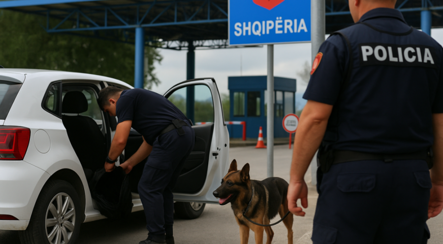 Operacion antidroge në kufirin shqiptar: U kap kokainë, një person u arrestua