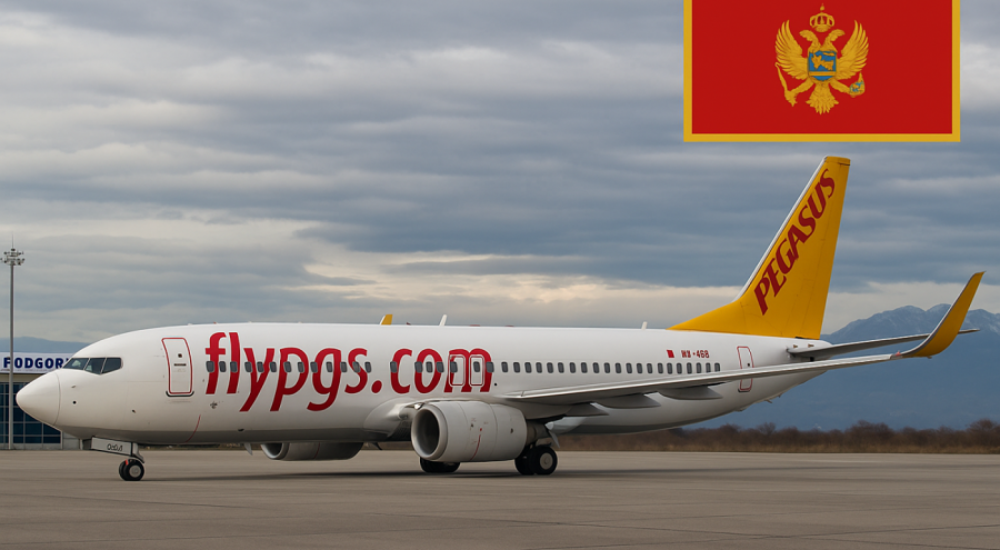 Pegasus, Karadağ uçuşlarını geçici olarak durdurdu: Podgorica’dan Ankara ve İzmir seferleri askıya alındı