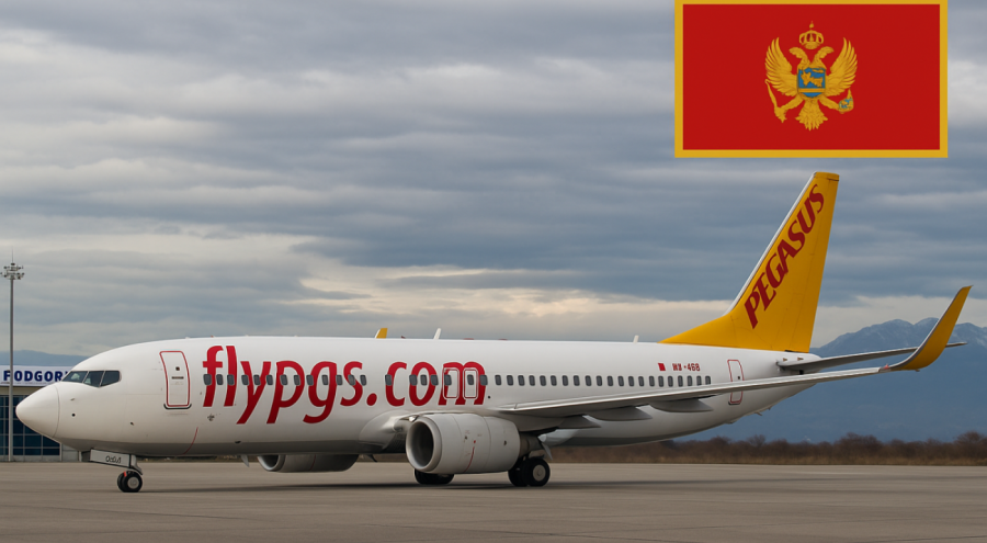 Pegasus privremeno obustavio letove iz Crne Gore: Letovi iz Podgorice za Ankaru i Izmir pauzirani