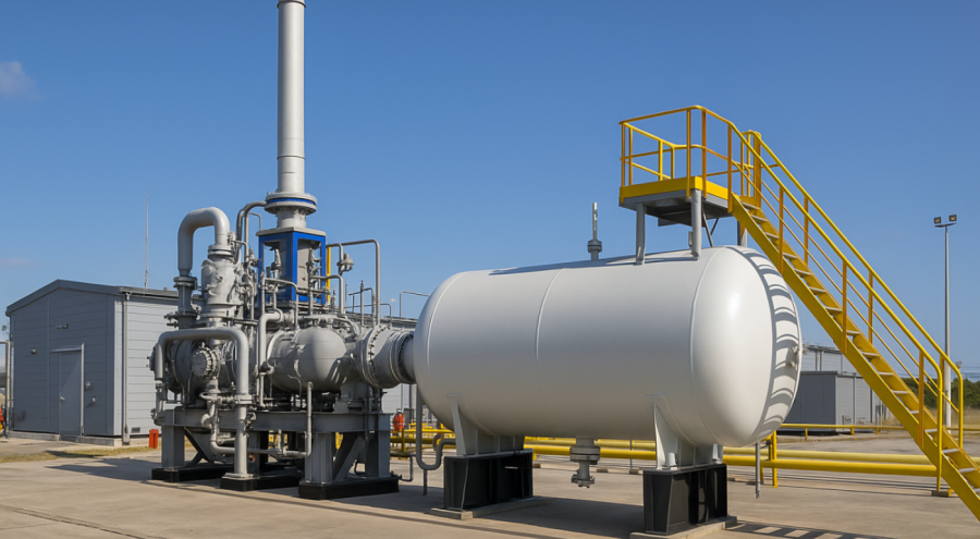 Yunanistan’da Enerji Güvenliğinde Yeni Dönem: Komotini’de Doğal Gaz Sıkıştırma İstasyonu Açıldı