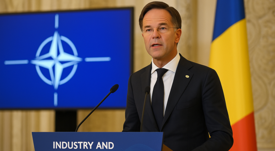 NATO Genel Sekreteri Mark Rutte, Romanya’yı ziyaret etti: Savunma iş birliği masada