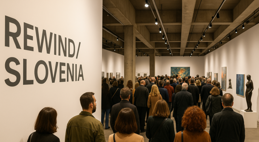 Ankara’da “Rewind/Slovenia” Sergisi: Türk ve Sloven Sanatçılar Aynı Çatıda Buluştu