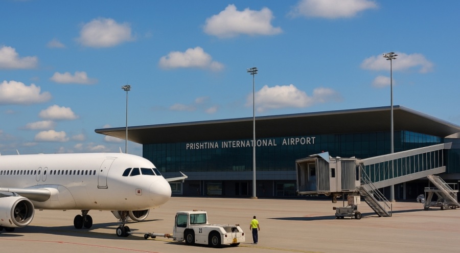 Priştine Uluslararası Havalimanı 2025’te Rekora Koştu: Kasım Ayı Yolcu Trafiğinde Zirve Görüldü