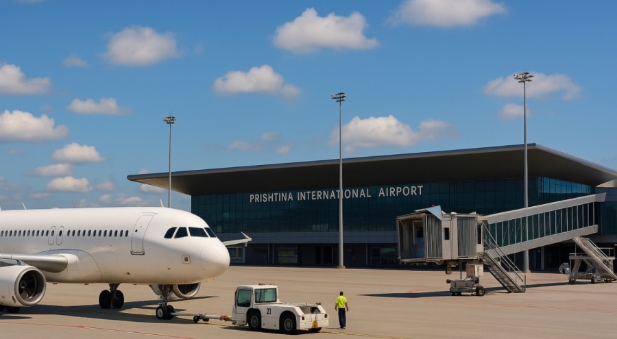Aeroporti Ndërkombëtar i Prishtinës thyen rekord më 2025: Trafiku më i lartë u regjistrua në nëntor