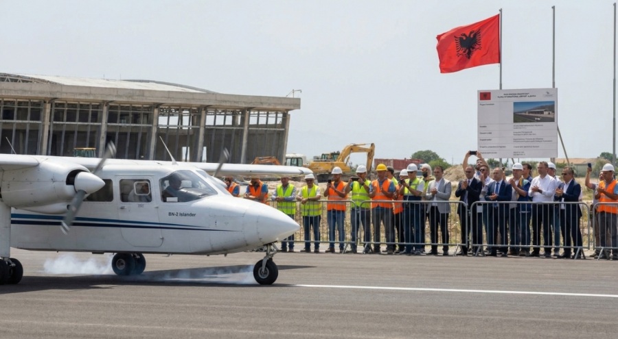 Adriyatik'in Yeni Yıldızı Doğuyor: Vlora Havalimanı'nda Tarihi An ve İlk Temas Gerçekleşti
