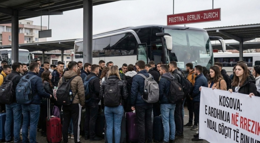 E Ardhmja e Kosovës në Rrezik: Truri i Rinjve Po Braktis Vendin, "Kërcënimi Ekzistencial" te Dera!