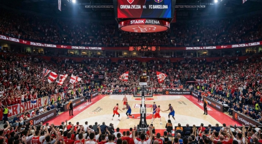 Život u Beogradu staje: Počinje "proba pakla" između Crvene zvezde i Barselone!