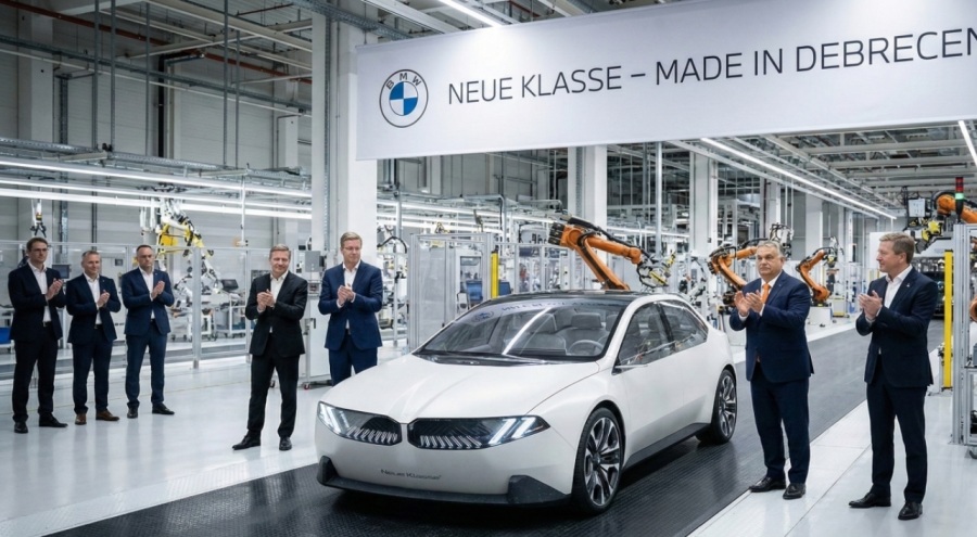 Történelmi pillanat Debrecenben: A BMW "Jövője" megkezdte hódító útját Magyarországon!