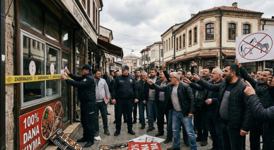 Skandal vo Skopje koj Predizvikuva Gadenje: Namesto "Teleško Mleteno", ni Servirale Konjsko i Mag...