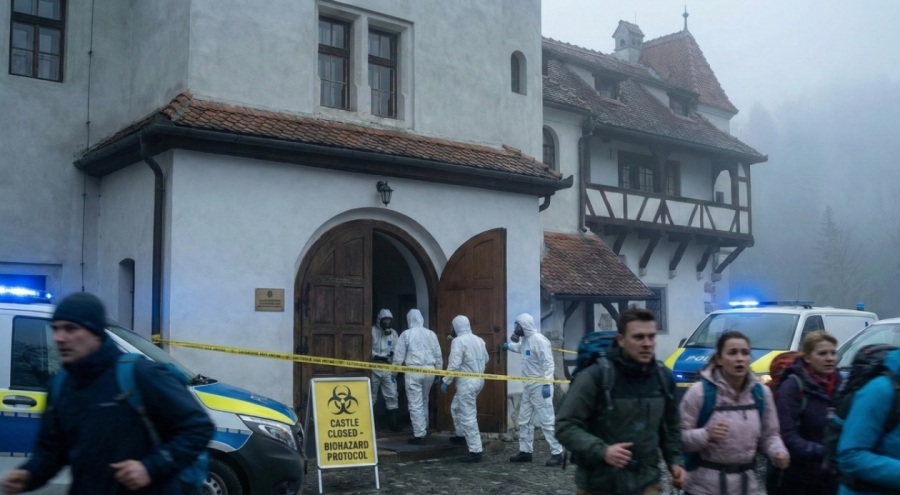 Drakula'nın Şatosu'nda Gizemli Kapı Açıldı: İçeriden Çıkan Şey Turistleri Kaçırdı!