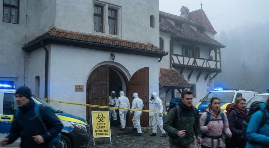 Mister la Castelul Bran: O "Cameră Secretă" a Fost Deschisă, Turiștii au Fugit Îngroziți!