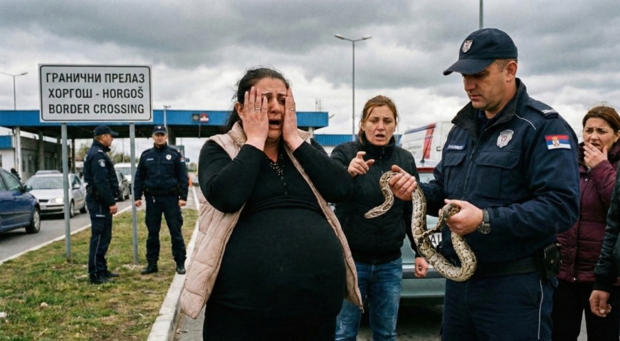 Šokantan Prizor na Granici Srbije: Iz Stomaka "Trudnice" Nije Izašla Beba, Nego Pitoni!