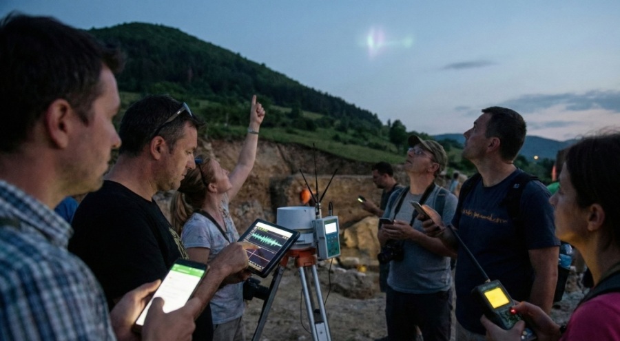 Bosna Piramitleri’nde Gece Yarısı Yayılan Gizemli Sinyal: Bilim İnsanları Şokta!