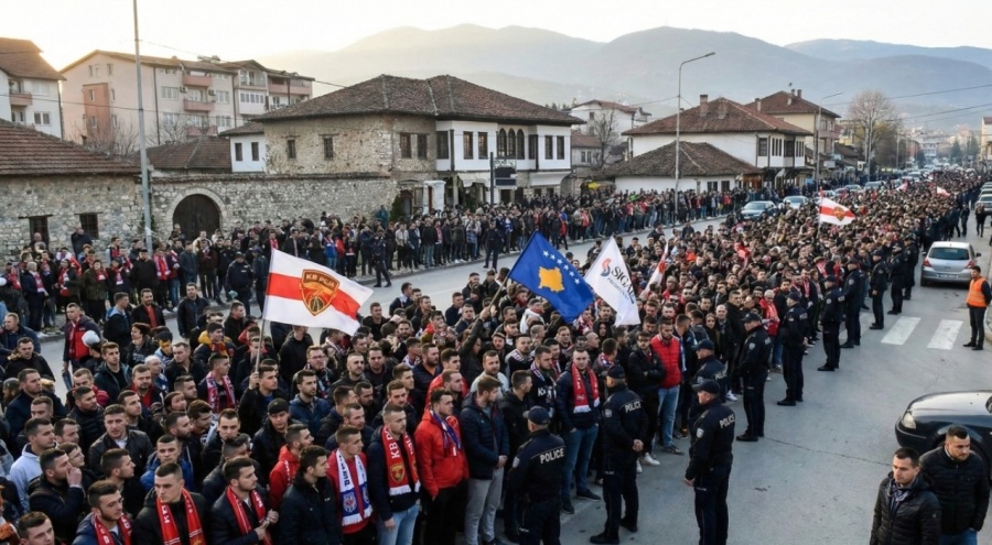 Kosova Yanıyor! Dev Derbi İçin İpek Şehri Kilitlendi: Bilet Kuyruğu Kilometreleri Buldu