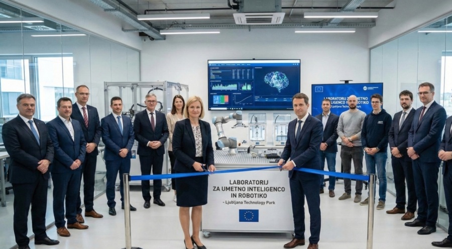 Nov tehnološki center Evrope: V Tehnološkem parku Ljubljana odprli velik laboratorij za umetno inteligenco!