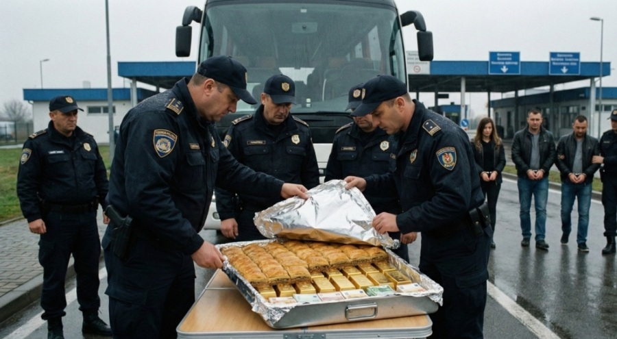 Gümrük Memurları Gözlerine İnanamadı: "Ev Baklavası" Kutularından Çıkanlar Şoke Etti!
